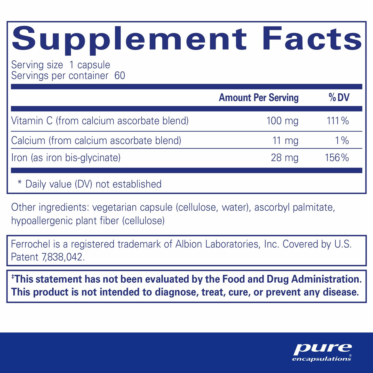 Pure Encapsulations - OptiFerin-C