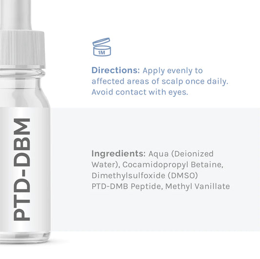 PTD-DBM: Natural Hair Restoration Peptide Treatment