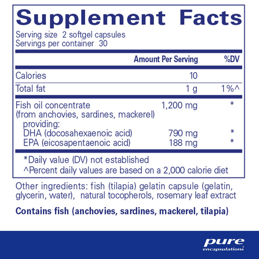 Pure Encapsulations - DHA Ultimate