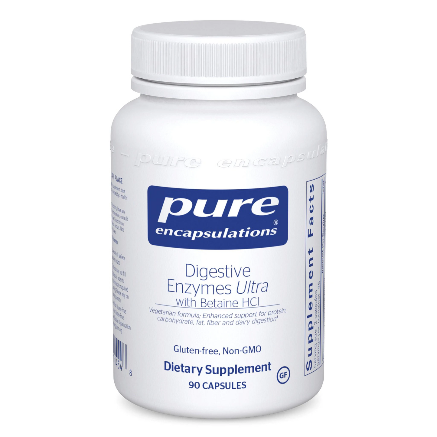 Pure Encapsulations - Digestive Enzymes with Betaine (90 Capsules)