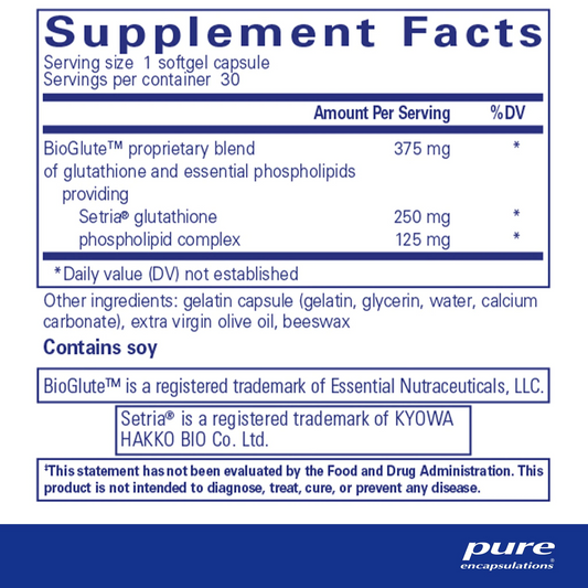Pure Encapsulations - Liposomal Glutathione 30's
