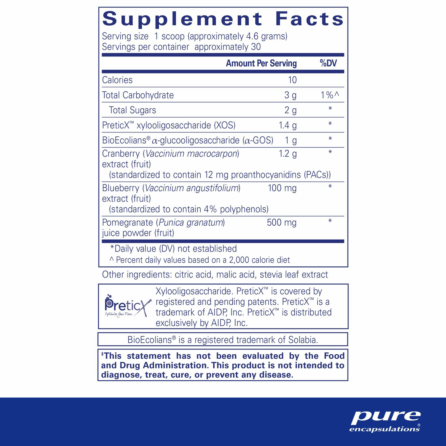 Pure Encapsulations - Poly Prebiotic Powder