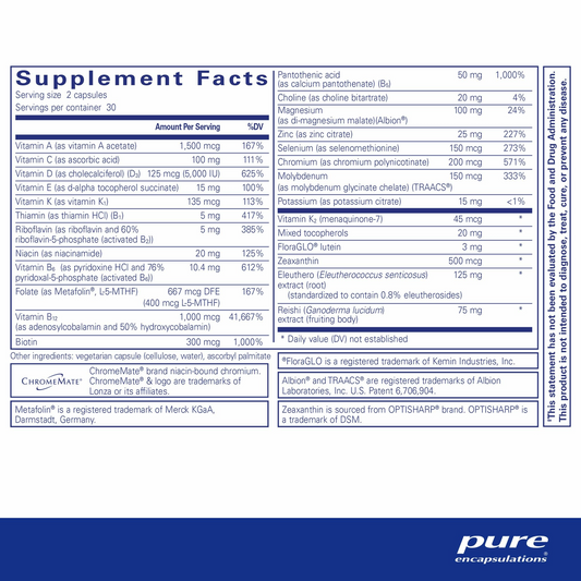Pure Encapsulations - PureResponse Multivitamin